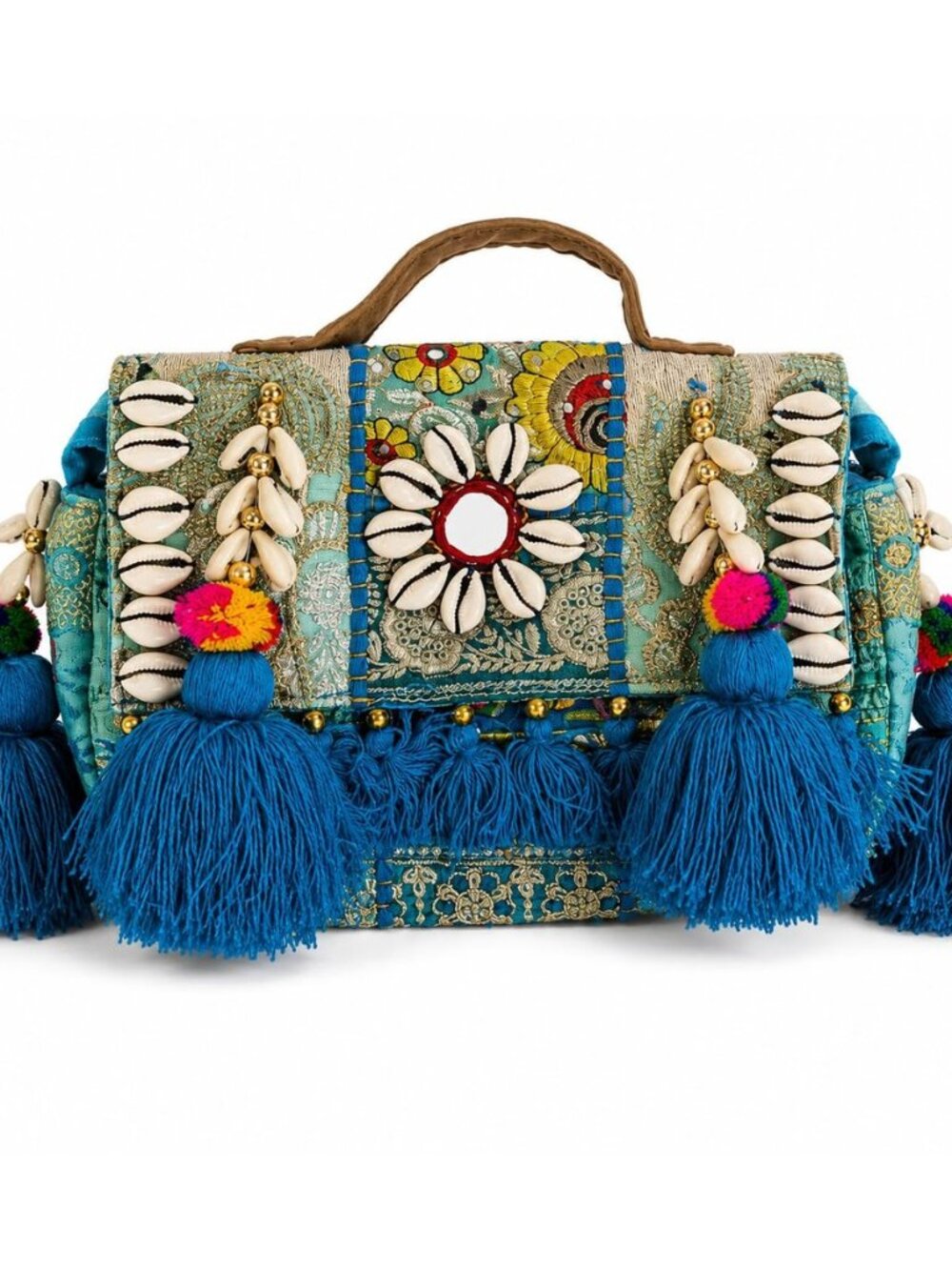 Banjara Indian Traditional Handbag for Women – Handcrafted Patchwork Shoulder